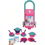 Carcucior cu accesorii bucatarie copii 18 piese Princess Maya and Friends Ucar Toys UC152