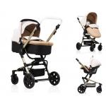 Carucior Kiddo 3 in 1 Cruze Deluxe Gold Sand