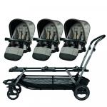 Carucior Triplette Piroet Elite Peg Perego Luxe Grey
