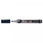 Marker permanent Stabilo Mark-4-all corp plastic negru capac in culoarea scrierii vf.rotund1.5-2mm negru