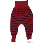 Pantalonidin bumbac organic Iobio Joga Berry Dark Blue 74/80