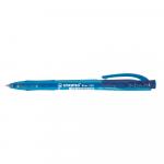 Pix cu mecanism Stabilo Liner 308 corp plastic semitransparent albastru vf.0.38mm albastru