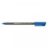 Roller cu cerneala, Edding, Office 85, corp plastic,negru cu dungi verticale, capac in culoarea scrierii,vf.0.5mm, albastru