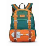 Rucsac scoala primara si gimnaziu Zip It Adventure Blue Vintage si jucarie spinner cadou