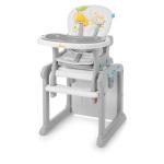 Scaun de masa multifunctional 2 in 1 Baby Design Candy 07 gray 2017