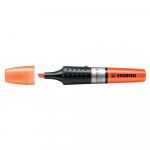 Textmarker Stabilo Luminator corp plastic in culoarea cernelei vf.retezat 2-5mm portocaliu