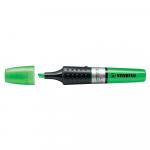 Textmarker Stabilo Luminator corp plastic in culoarea cernelei vf.retezat 2-5mm verde