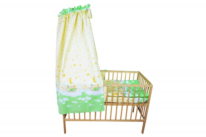 Baldachin teddy norisori verde