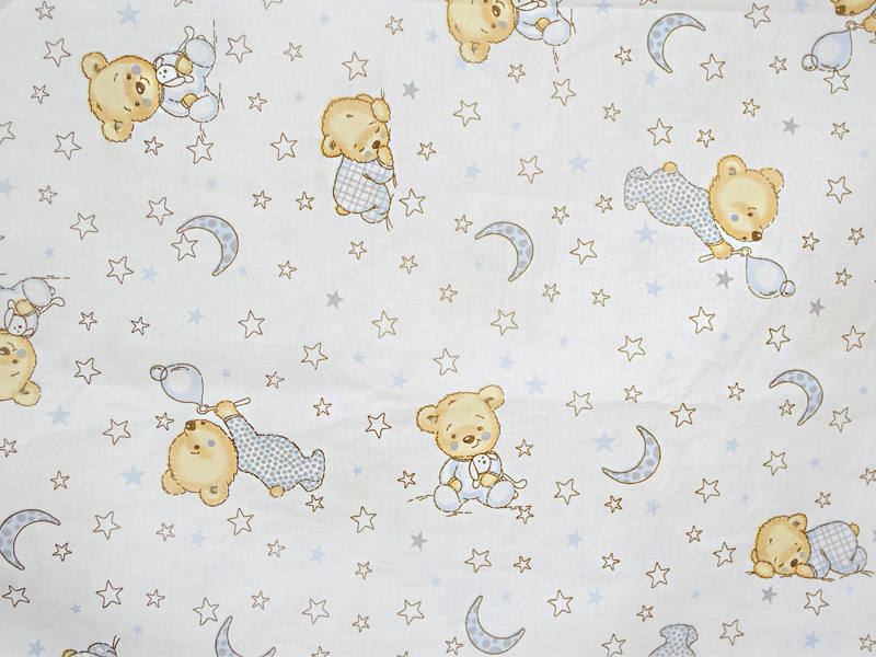Baldachin teddy stelute gri m2