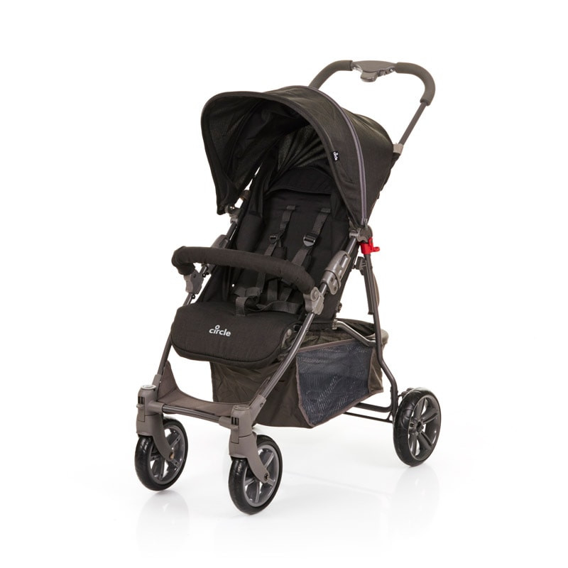 Carucior Treviso 4 Woven-black Circle ABC Design 2018