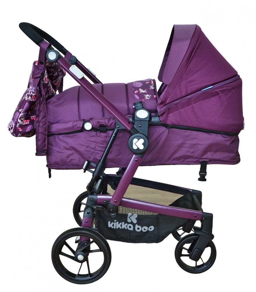 Carucior transformabil 2 in 1 jasper purple mushrooms