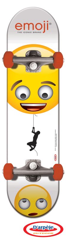 Skateboard Emoji 79 cm