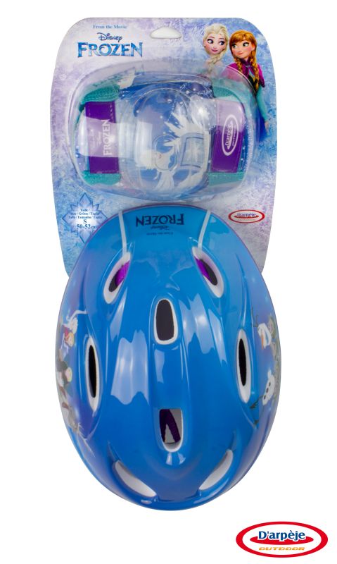 Set protectie frozen (casca, genunchiere, cotiere)