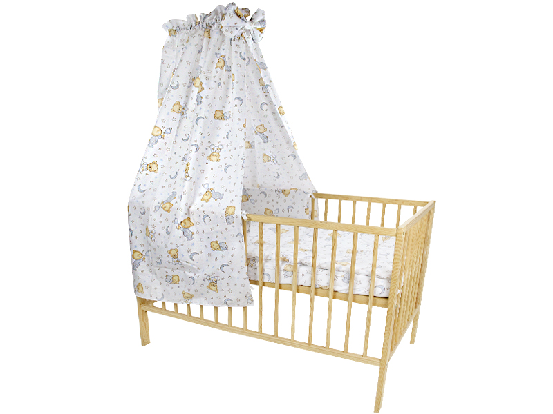 Lenjerie teddy stelute gri m2 5 piese 120x60 cm