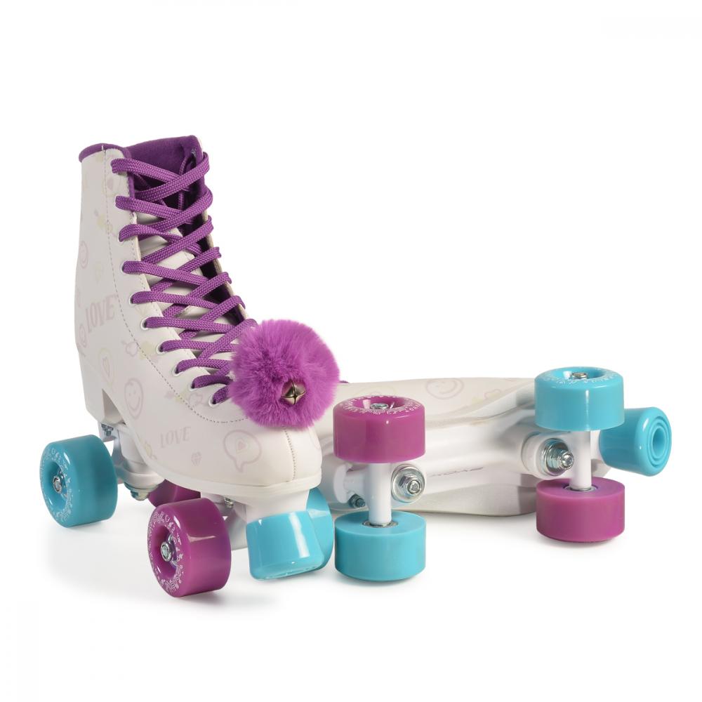 Patine cu rotile pentru fetite Love XL 38-39 Byox imagine noua
