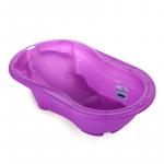 Cadita ergonomica cu reductor incorporat si termometru Little Mom Randy Purple