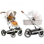 Carucior 2 in 1 cu suspensii Divaina Gray Melange