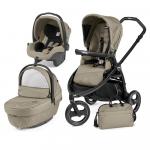 Carucior 3 in 1 Book Scout Matt Black Sportivo Geo Geo Beige