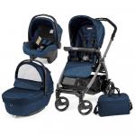 Carucior 3 in 1 Peg Perego Book Plus 51 Black Sportivo Geo Geo Navy
