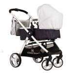 Carucior transformabil 2 in 1 Bali Gray Violet