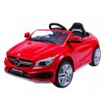 Masinuta electrica cu telecomanda si roti eva Mercedes CLA45 Red