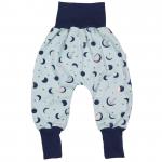 Pantaloni Joga din bumbac organic Iobio Moon Monkeys 86/92