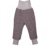Pantaloni din lana merinos organica tumble/boiled wool KbT lobio Anthracit 86/92