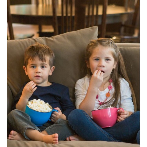 Bol de invatare smart dinner bowl green
