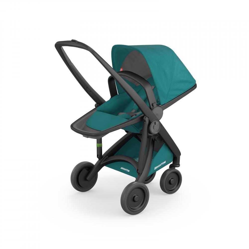 Carucior reversible 100 ecologic black teal