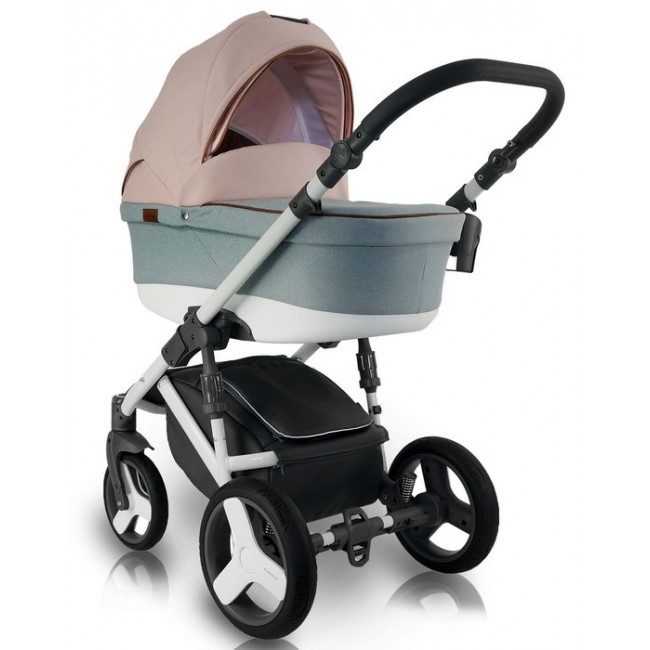 Carucior bebelusi 3 in 1 bexa ultra pastel blush