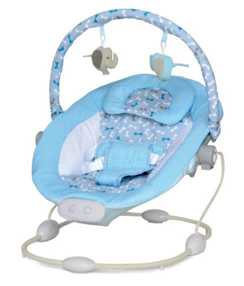Leagan muzical cu vibratii grand confort blue sensation