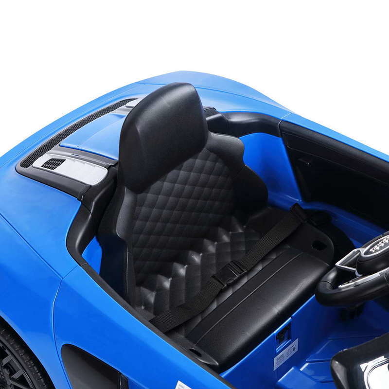 Masinuta electrica cu telecomanda Audi R8 Spyder Blue - 1