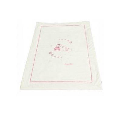Paturica plusata pinni pink 75x100 cm