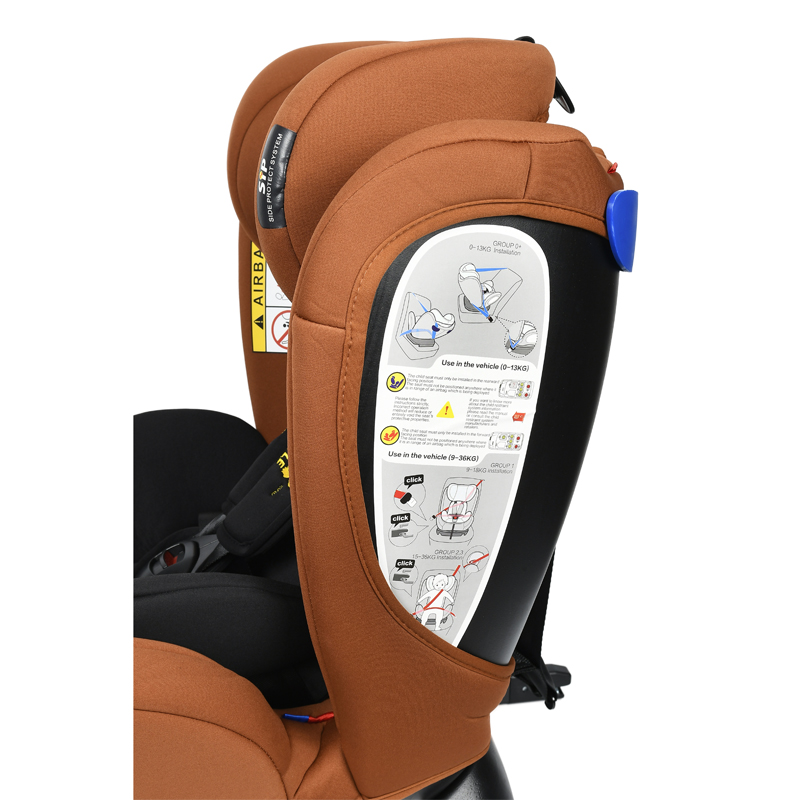 Scaun auto riola 0-36 kg cu isofix crocodile coffee