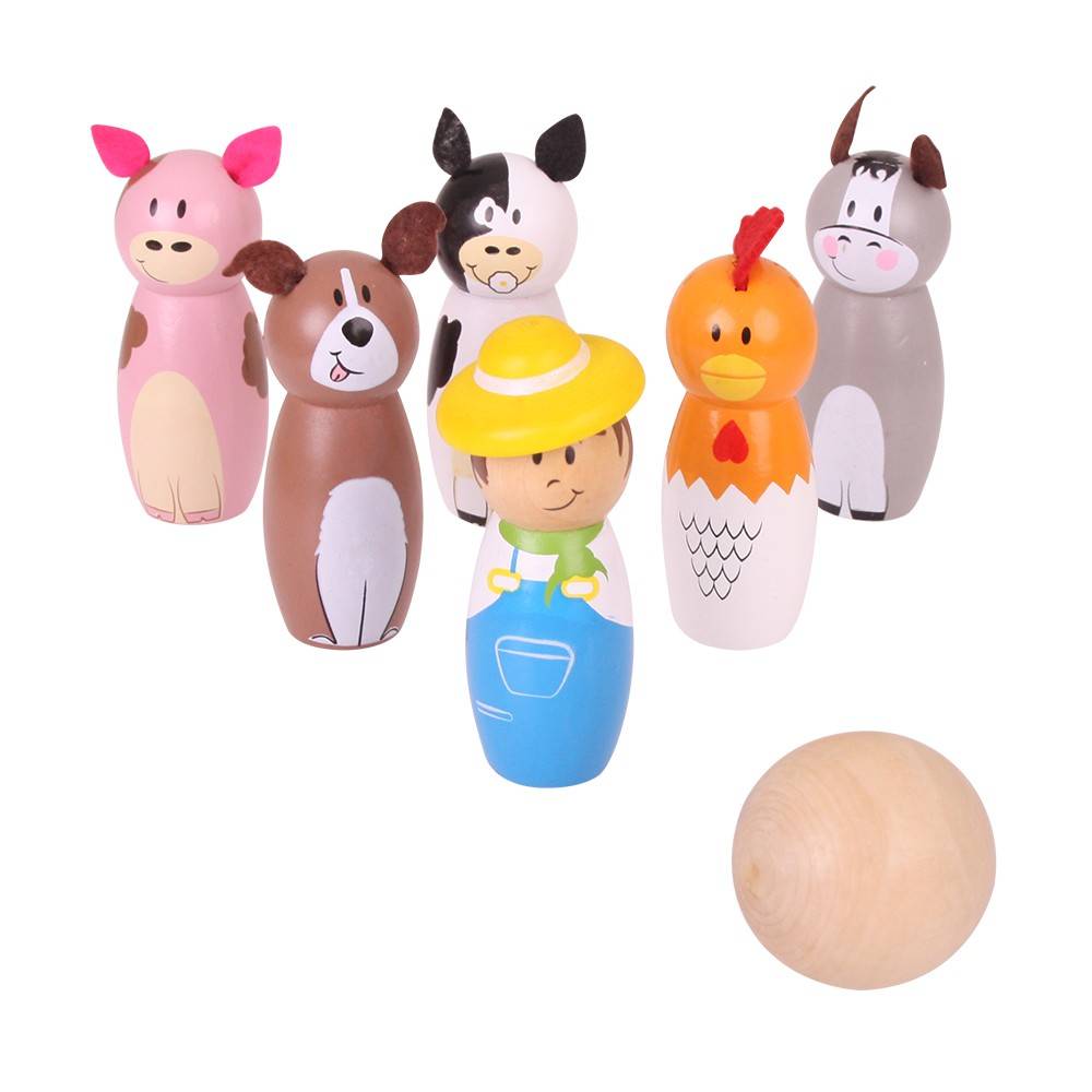 Set popice – Animale de la ferma BigJigs Toys