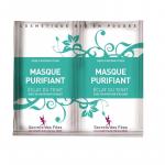 Masca pt. fata purifianta pt.stralucire cu capsuni, morcov si alge de mare Secrets des Fees 2X6g