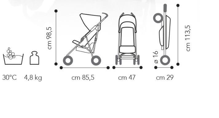 Carucior b.light 233