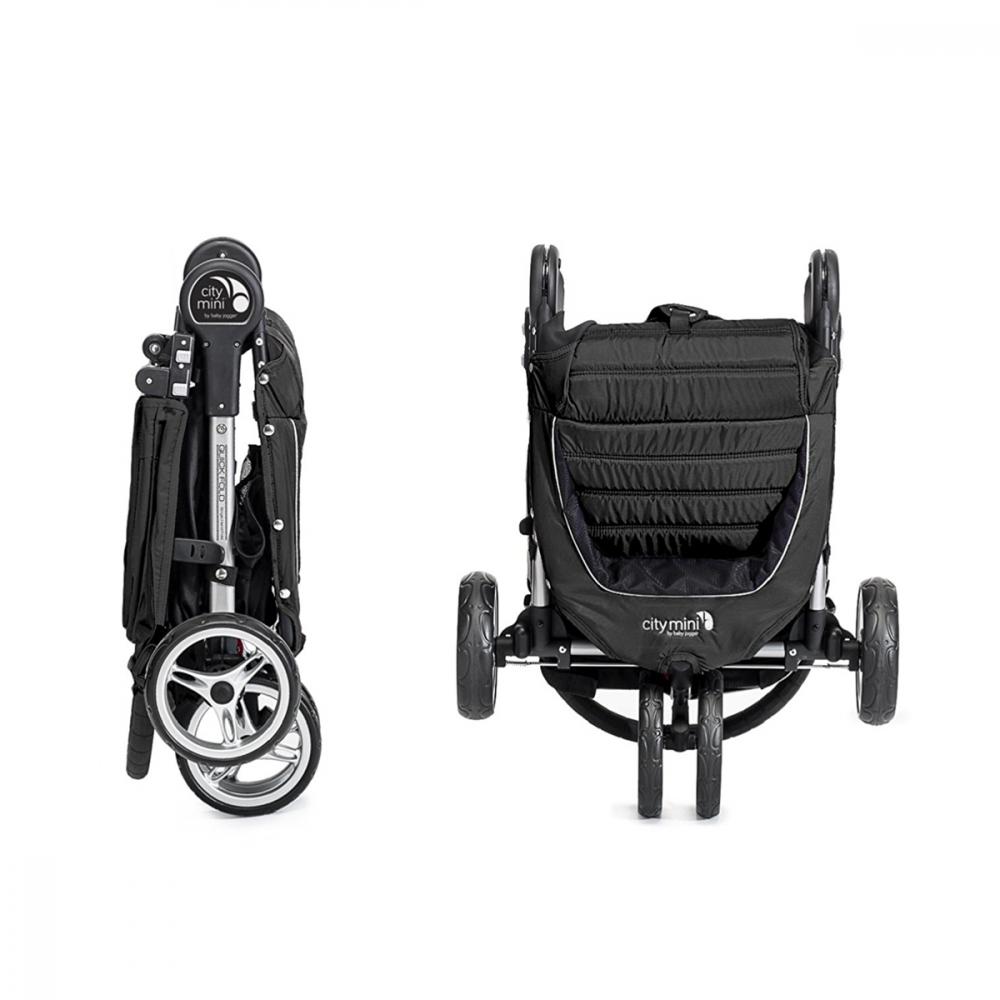 Carucior city mini 3 black grey