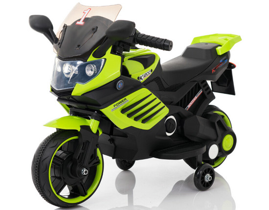 Motocicleta electrica 6V LQ158 verde - 3