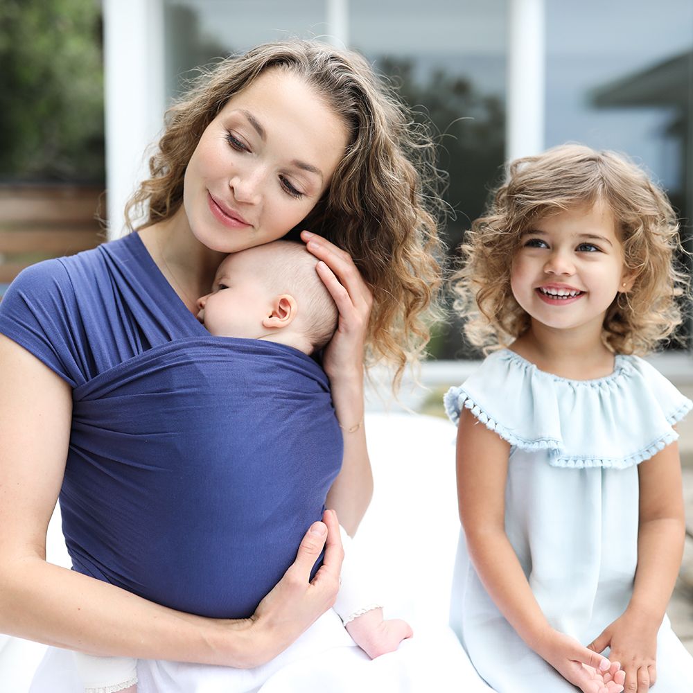 Wrap Ergobaby Aura Indigo Ergobaby imagine noua responsabilitatesociala.ro