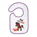 Bavetica impermeabila Baby Ono din bumbac 6luni+ Flavour Explorer Horse