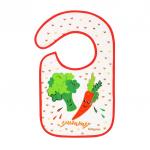 Bavetica impermeabila Baby Ono din bumbac 6luni+ Flavour Explorer Yummy