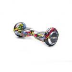 Hoverboard Freewheel F1 Complete - Graffiti galben + Husa Cadou