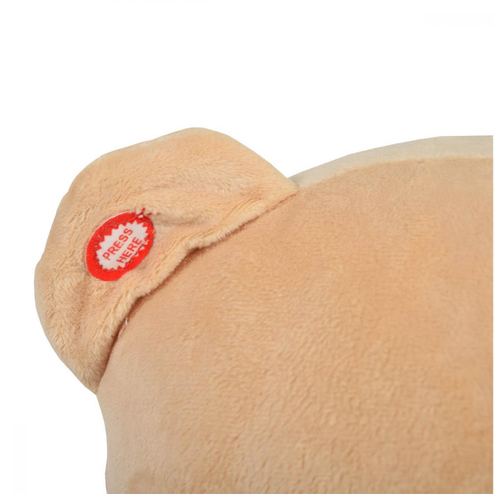 Balansoar pentru copii Bear Khaki cu sunete - 1