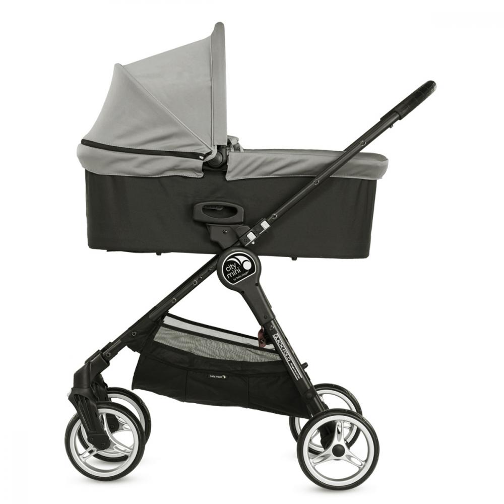Carucior City Mini GT 3 Steel Grey Sand sistem 2 in 1 Baby Jogger imagine noua responsabilitatesociala.ro