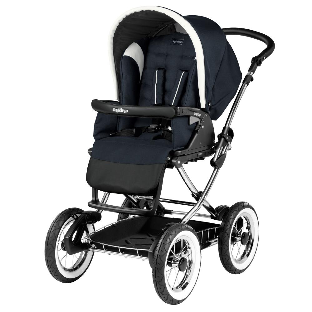 Carucior Primonido Giro Classico Chrome, Peg Perego Luxe Blue