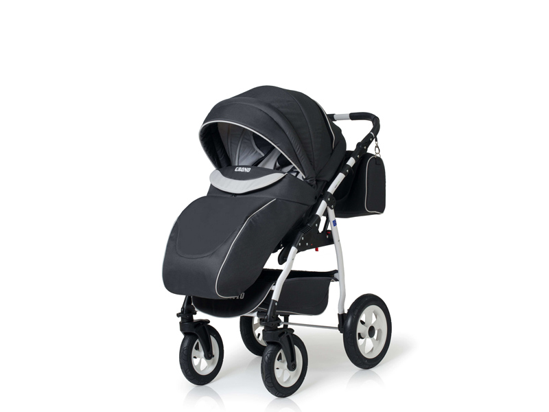 Carucior copii 3 in 1 germany gri inchis