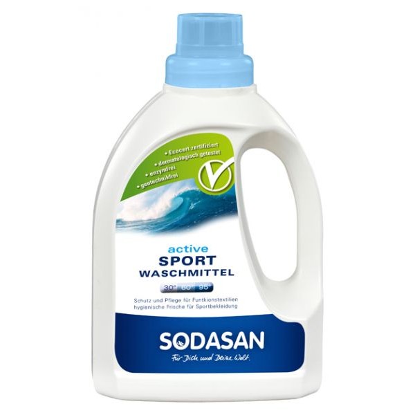 Detergent Bio Lichid Activ Sport Pentru Echipament Sportiv 750 ml Sodasan 750 imagine noua responsabilitatesociala.ro