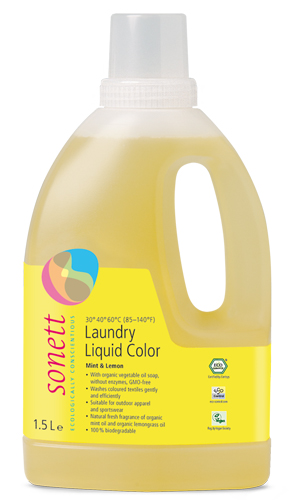 Detergent ecologic lichid pentru rufe colorate 1.5L Sonett 1.5L imagine noua responsabilitatesociala.ro