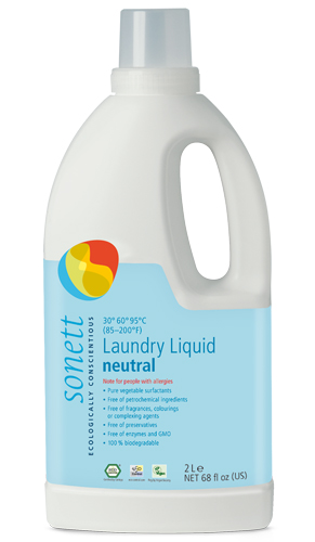 Detergent ecologic pentru rufe albe si colorate neutru 2L Sonett albe imagine noua responsabilitatesociala.ro